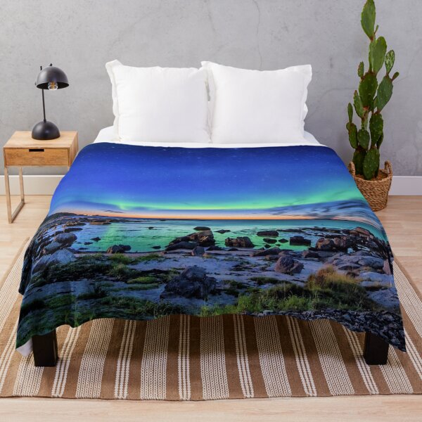 Item preview, northern lights mixed with the a blue sky designed and sold by ImRotem.