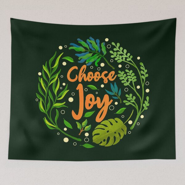 Item preview, Choose Joy Every Day designed and sold by ethnicdrawing.
