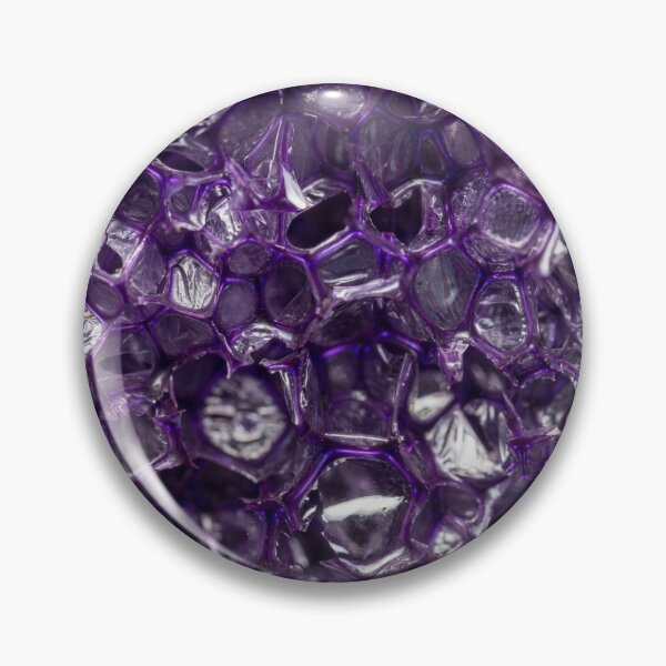 Item preview, Closeup of purple plastic sponge designed and sold by iktwo.