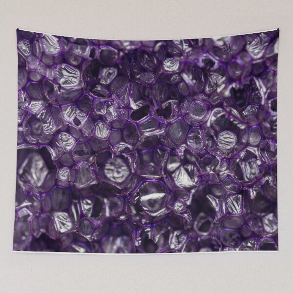 Item preview, Closeup of purple plastic sponge designed and sold by iktwo.