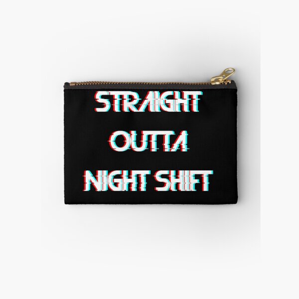 Item preview, STRAIGHT OUTTA NIGHT SHIFT Glitch Effect designed and sold by Harsh Giri.