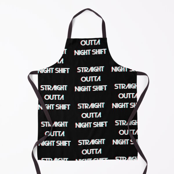 Item preview, STRAIGHT OUTTA NIGHT SHIFT Glitch Effect designed and sold by Harsh Giri.