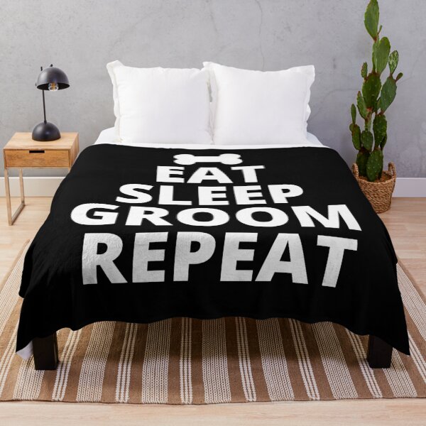 Item preview, Dog Grooming Eat Sleep Groom Repeat designed and sold by Exey02.