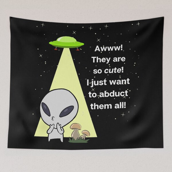Item preview, Gotta Abduct Them All! designed and sold by DansDankDesigns.