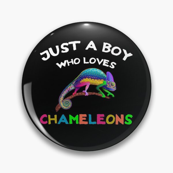 Item preview, Just A Boy Who Loves ChameLeons designed and sold by trathai1012.