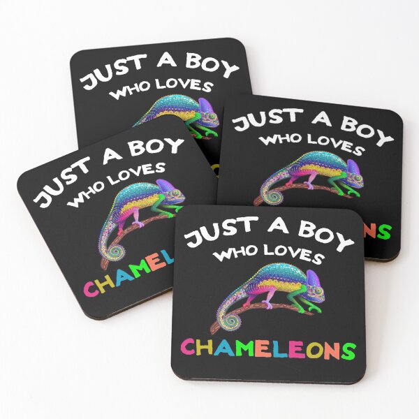 Item preview, Just A Boy Who Loves ChameLeons designed and sold by trathai1012.