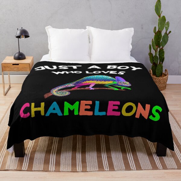 Item preview, Just A Boy Who Loves ChameLeons designed and sold by trathai1012.