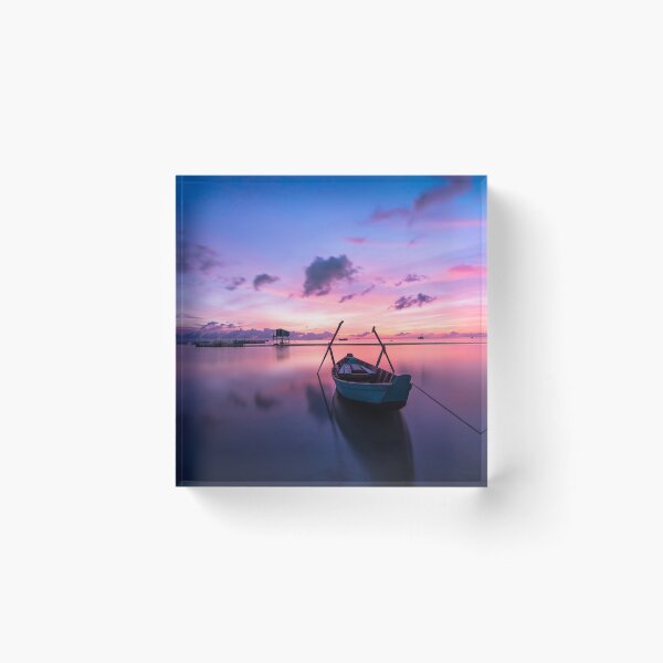 Item preview, sunset in the sea with a red sky designed and sold by ImRotem.