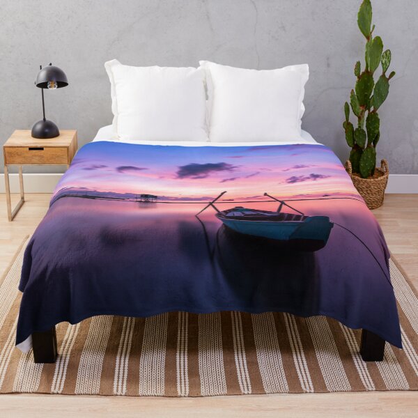 Item preview, sunset in the sea with a red sky designed and sold by ImRotem.