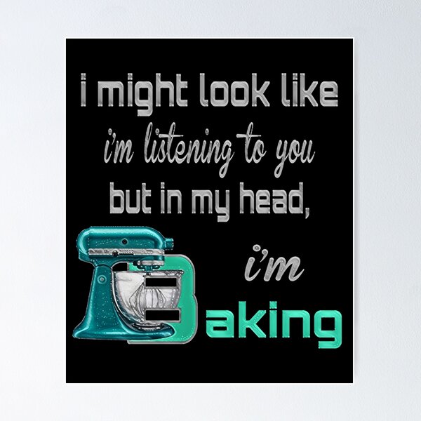 Item preview, funny baking quote designed and sold by doctors-apparel.