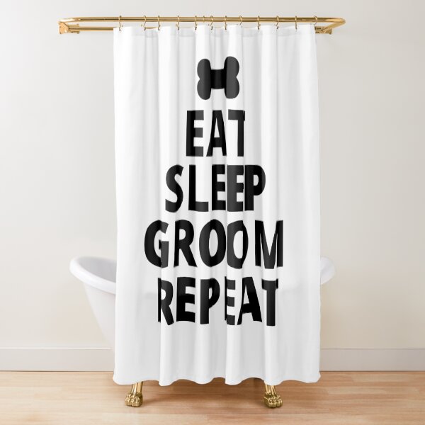 Item preview, Dog Grooming Eat Sleep Groom Repeat designed and sold by Exey02.