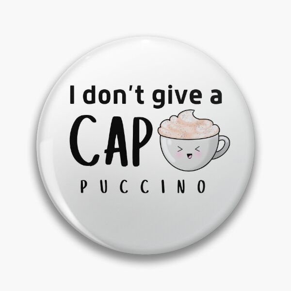 Item preview, I don’t give a cap - funny coffee lover design  designed and sold by Gerhanj.
