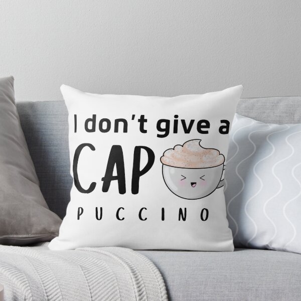 Item preview, I don’t give a cap - funny coffee lover design  designed and sold by Gerhanj.