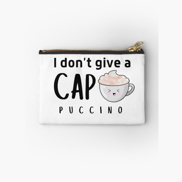 Item preview, I don’t give a cap - funny coffee lover design  designed and sold by Gerhanj.