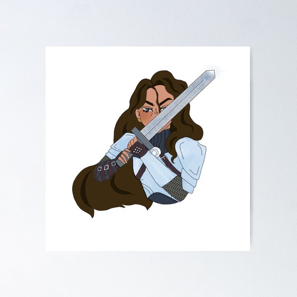 Item preview, Swordswoman designed and sold by Pastaroom.