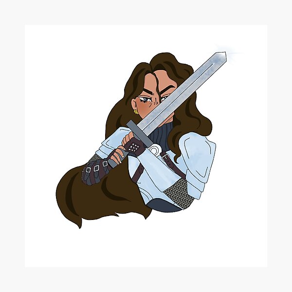 Item preview, Swordswoman designed and sold by Pastaroom.