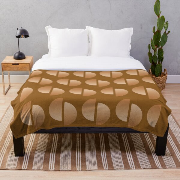 Item preview, Retro Geometric Semi Circle Straight: Orange, Minimal, Pattern, Gradient designed and sold by silentndesigns.