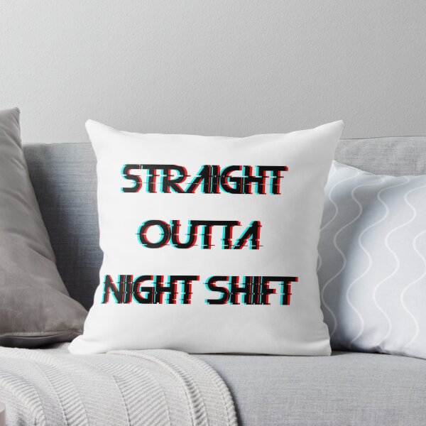Item preview, STRAIGHT OUTTA NIGHT SHIFT Glitch Effect designed and sold by Harsh Giri.