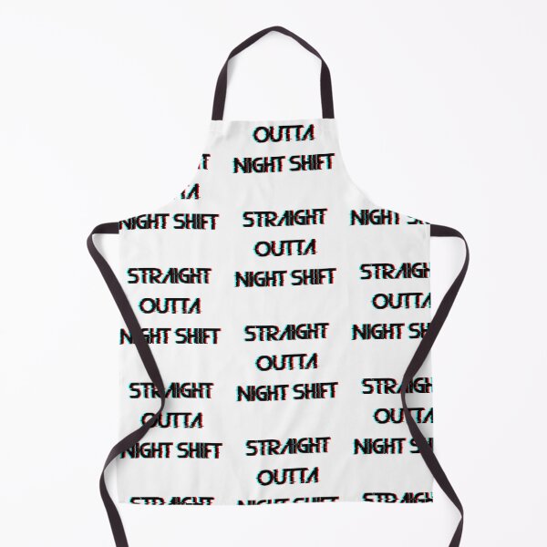 Item preview, STRAIGHT OUTTA NIGHT SHIFT Glitch Effect designed and sold by Harsh Giri.