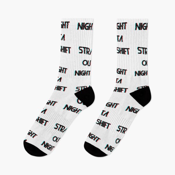 Item preview, STRAIGHT OUTTA NIGHT SHIFT Glitch Effect designed and sold by Harsh Giri.