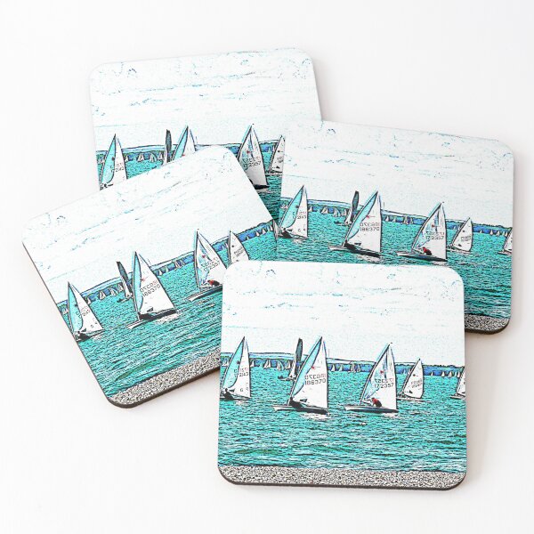 Sailing Coasters (Set of 4)