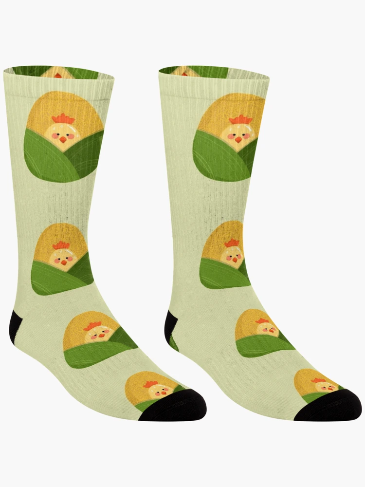 Thumbnail 3 of 5, Socks, Sticky Rice Chicken designed and sold by CyndoLin.
