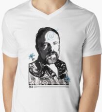 Phillip K. Dick T-Shirt mit V-Ausschnitt für Männer