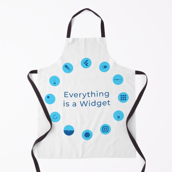 Item preview, Everything is a Widget - Flutter designed and sold by Mechashadow.