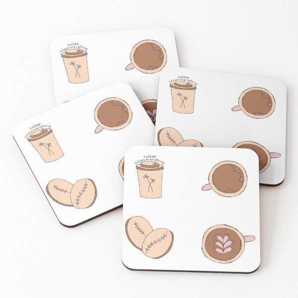 Item preview, Coffee solves everything designed and sold by ChloepArt.