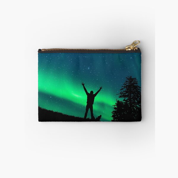 Item preview, a man infront a northern lights skies designed and sold by ImRotem.