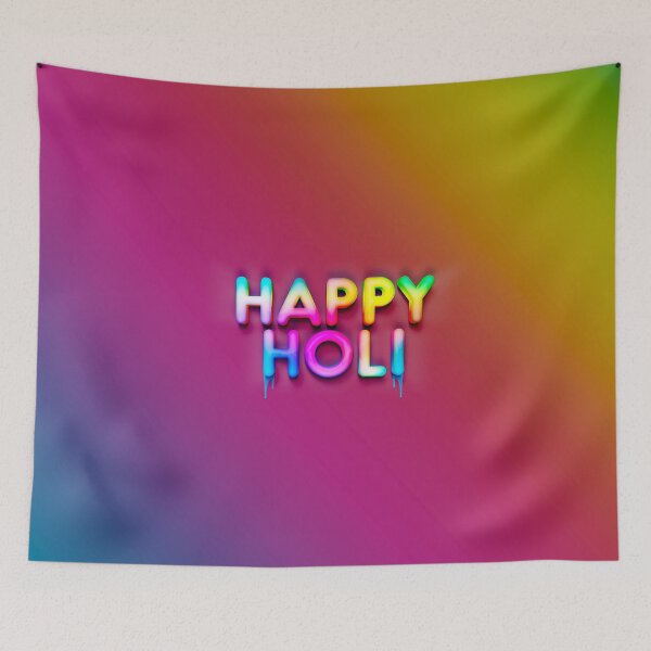 Item preview, Happy Holi designed and sold by illlustreation.