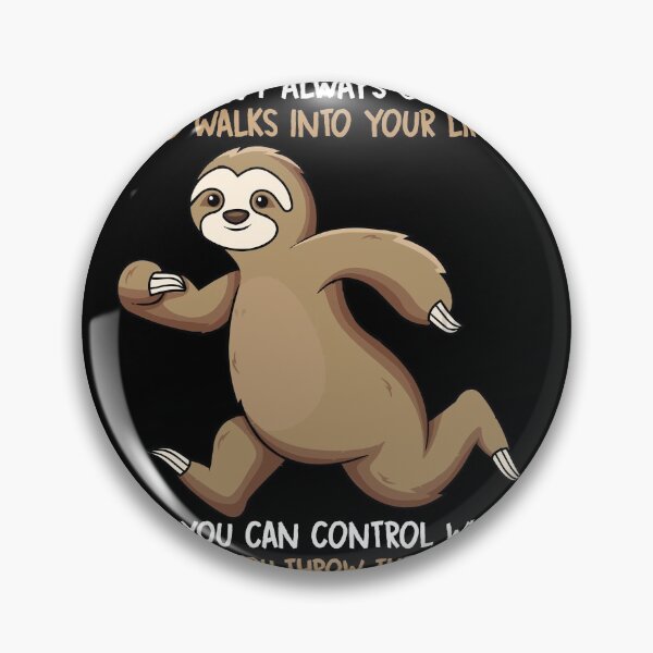 Artikelvorschau, Funny Sloth sarcastic gift idea for men & women who have no patience for people entworfen und verkauft von BRtisticDesigns.