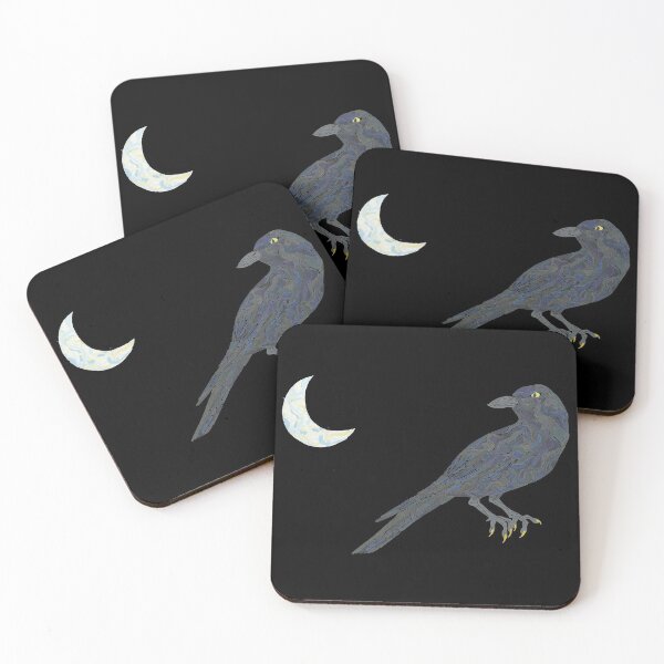 Item preview, Moon Crow designed and sold by magpyecat.