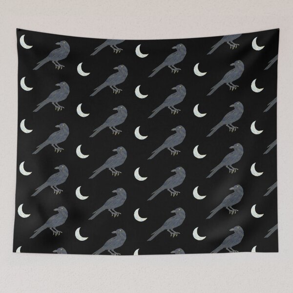 Item preview, Moon Crow designed and sold by magpyecat.