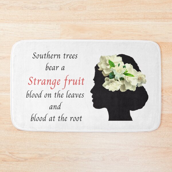 Item preview, BILLIE HOLIDAY STRANGE FRUIT SILHOUETTE designed and sold by WokeWords.