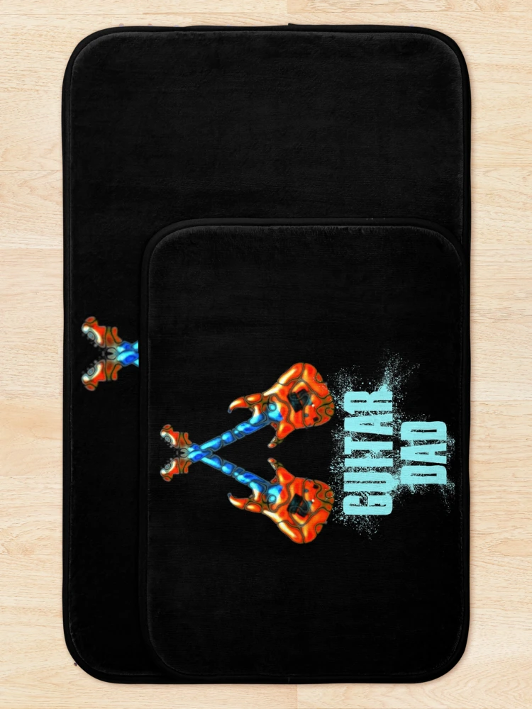 Thumbnail 5 of 6, Bath Mat, Guitar Dad designed and sold by DesignsofNote.