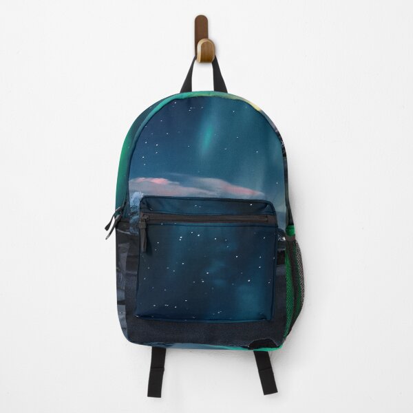 Item preview, magnetic northern lights skies above the sea at night designed and sold by ImRotem.