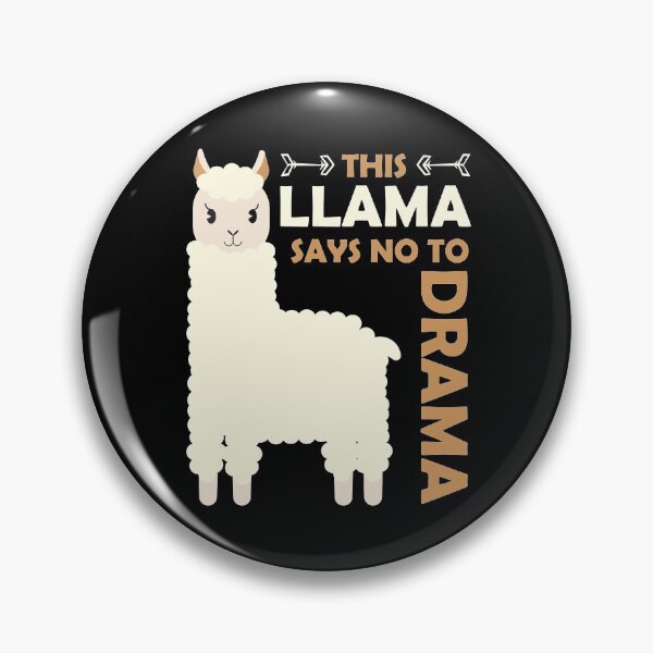 Item preview, This Llama Says No To Drama designed and sold by GravitiTees.