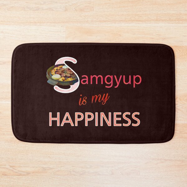 Item preview, funny food design, samgyup is my happiness designed and sold by doctors-apparel.