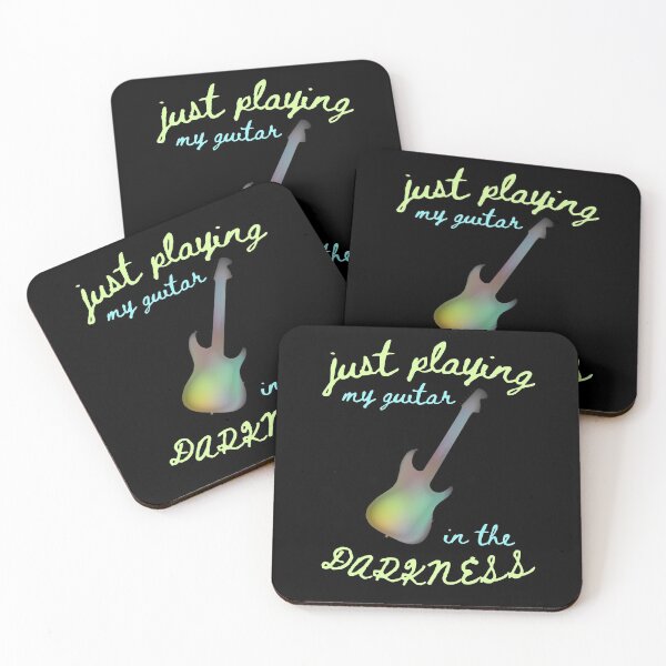 Item preview, Just Playing My Guitar in the Darkness designed and sold by DesignsofNote.