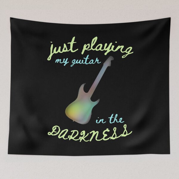 Item preview, Just Playing My Guitar in the Darkness designed and sold by DesignsofNote.