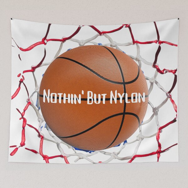 Aperçu de l'œuvre Rien que du nylon Filet de lancer franc de basket-ball Swish créée et vendue par CBCreations73.