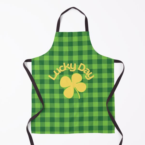 Item preview, St Patrick's Day Lucky Day Green Plaid designed and sold by concettaellis.