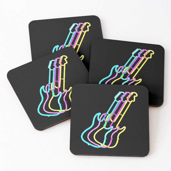Item preview, Triple Neon Guitar designed and sold by DesignsofNote.