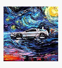 Pop Culture Mashup - Back to Van Gogh Photographic Print