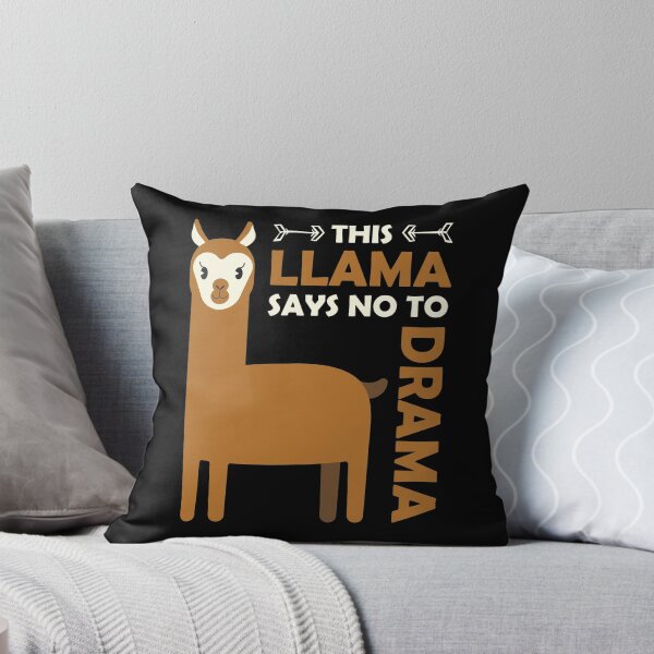 Item preview, This Llama Says No To Drama | No Gossip Allowed designed and sold by GravitiTees.