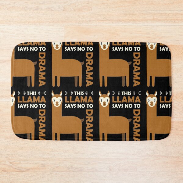 Item preview, This Llama Says No To Drama | No Gossip Allowed designed and sold by GravitiTees.