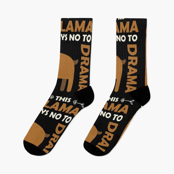 Item preview, This Llama Says No To Drama | No Gossip Allowed designed and sold by GravitiTees.