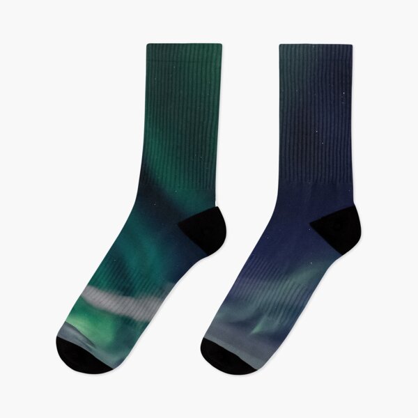 Item preview, phenomenon northern lights skies above the sea at night designed and sold by ImRotem.