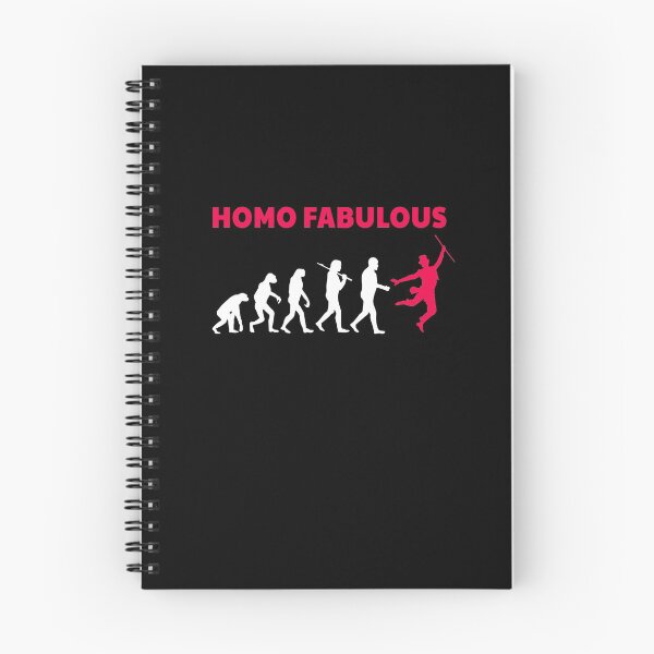 Item preview, Homo Fabulous Funny Evolution Parody Dancing Quote designed and sold by sillyquestions.